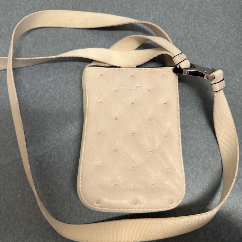Rag & Bone Cream Crossbody Bag